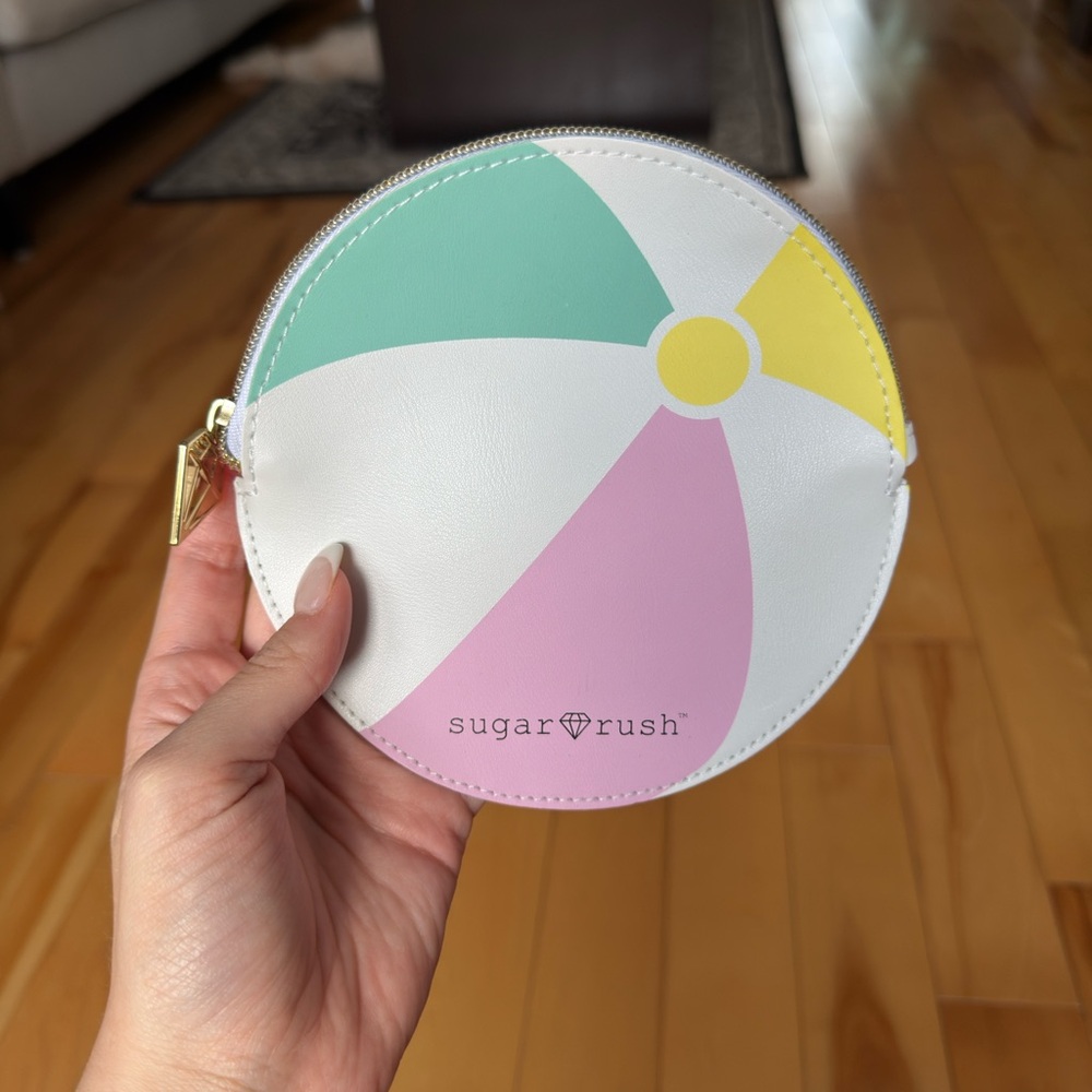 Sugar Rush by Tarte Beach Ball Coin Purse
